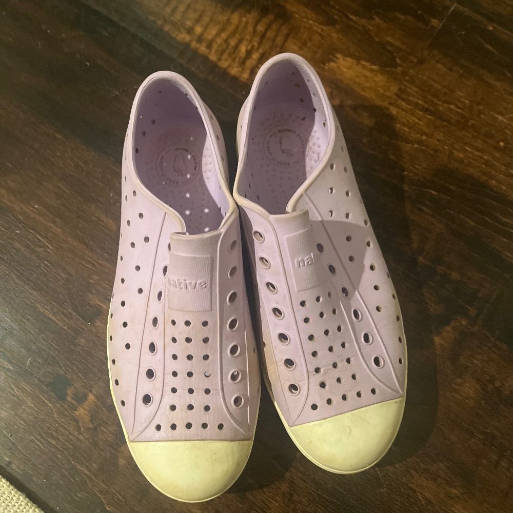 Big girl size 3 purple natives